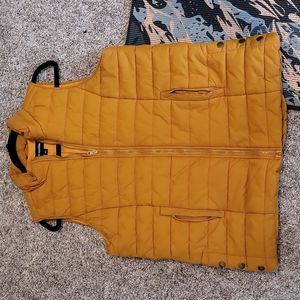 Mustard Puffer Vest